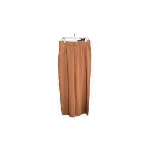 Gently Used Abercrombie & Fitch Linen-Blend Tailored Wide Leg Pants - Ultra High